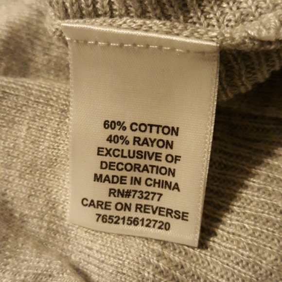 Bow back tunic length sweater - Picture 11 of 14